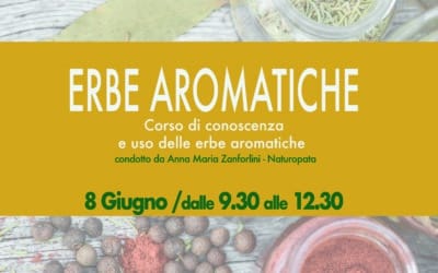 Corso di conoscenza e uso delle erbe aromatiche